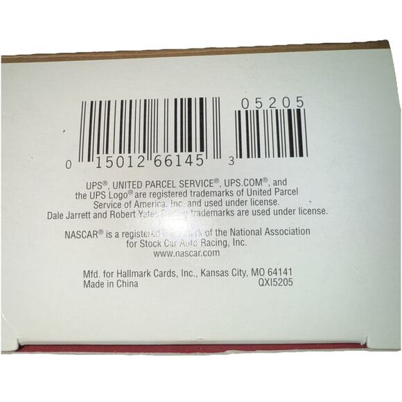 Hallmark Ornament Dale Jarrett 2001 NASCAR Retired With Original Box - Picture 5 of 6